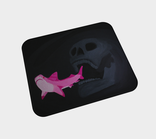 Shark n Skull Desk Mat