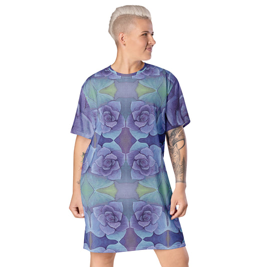 Succulent T-shirt dress