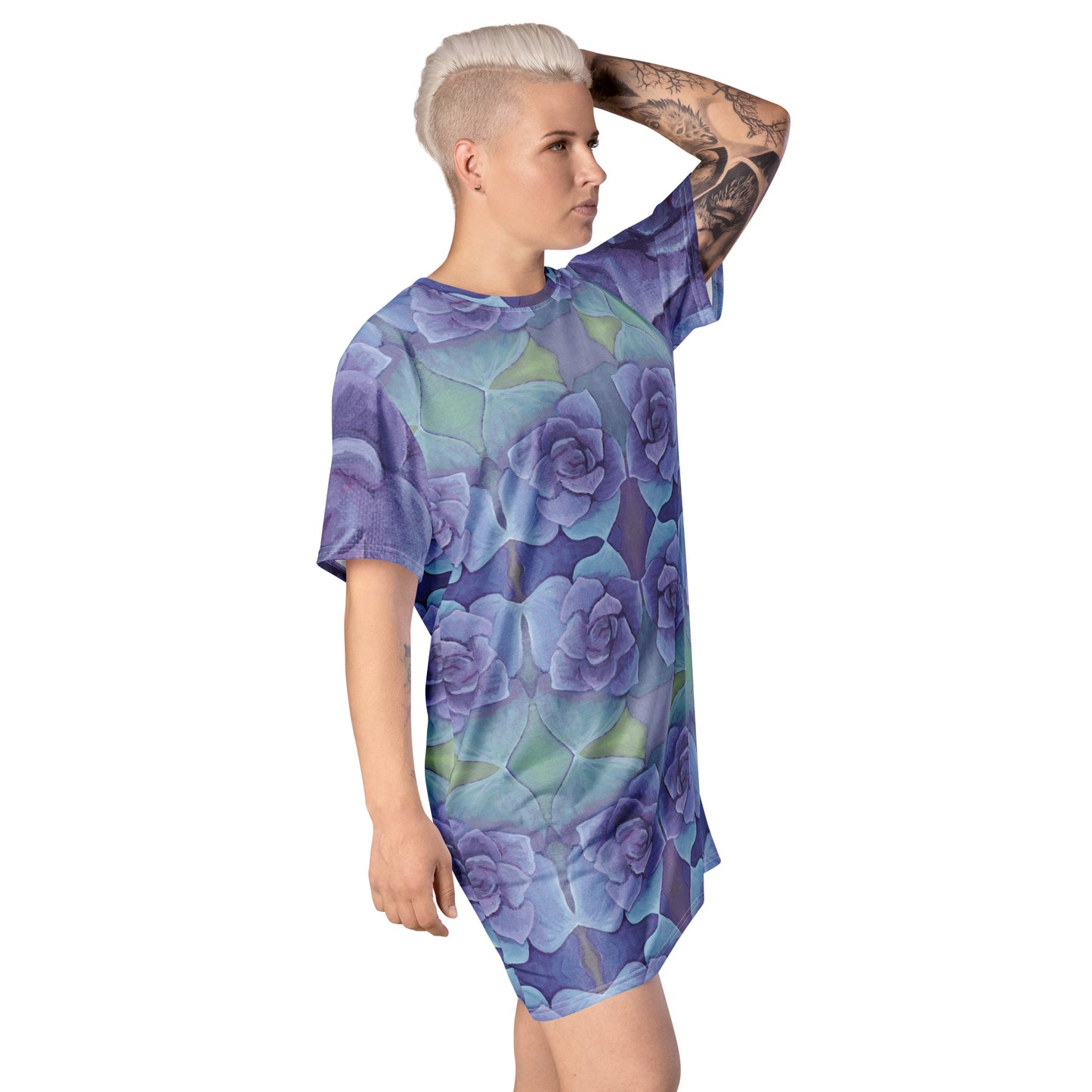 Succulent T-shirt dress