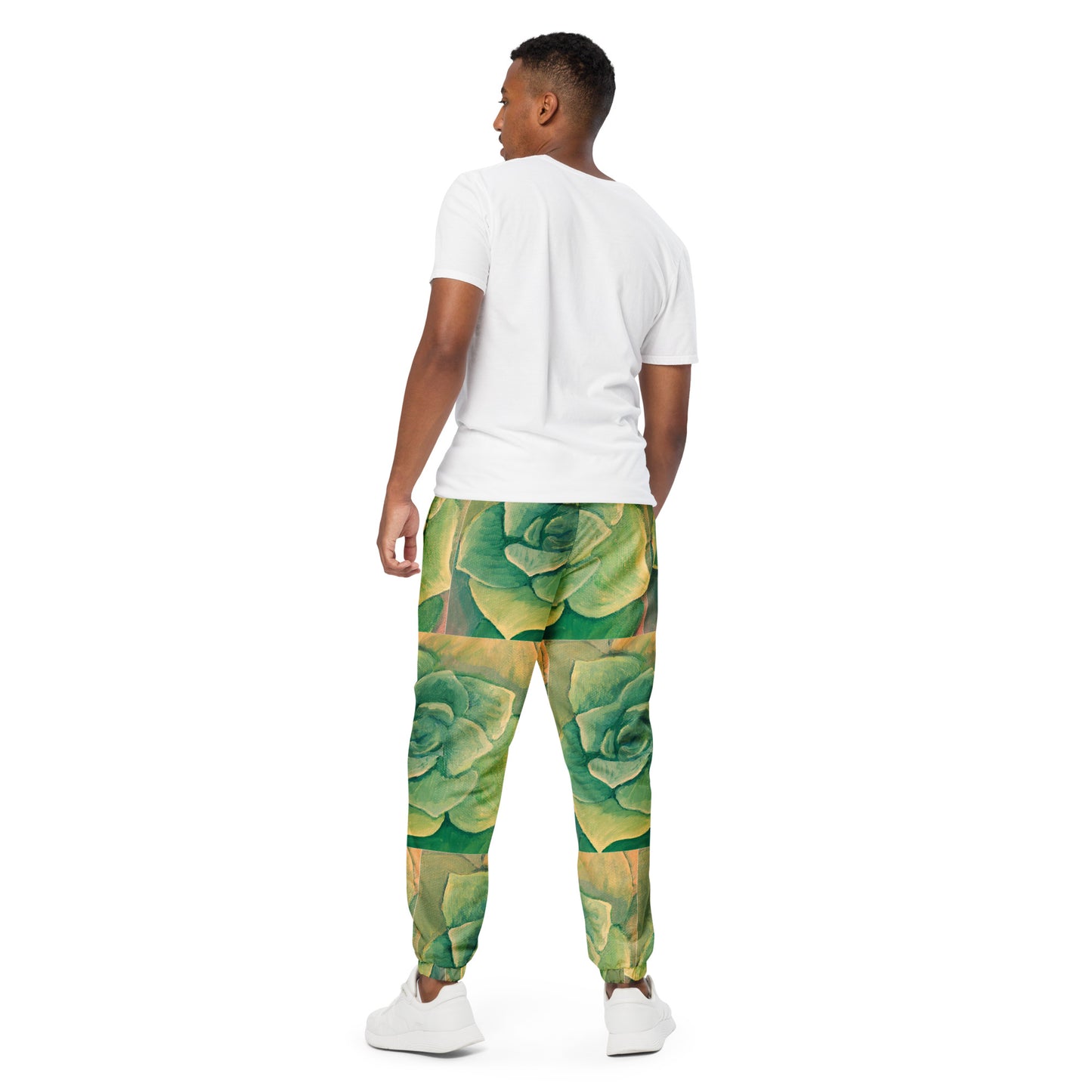 Succulent Green Unisex track pants