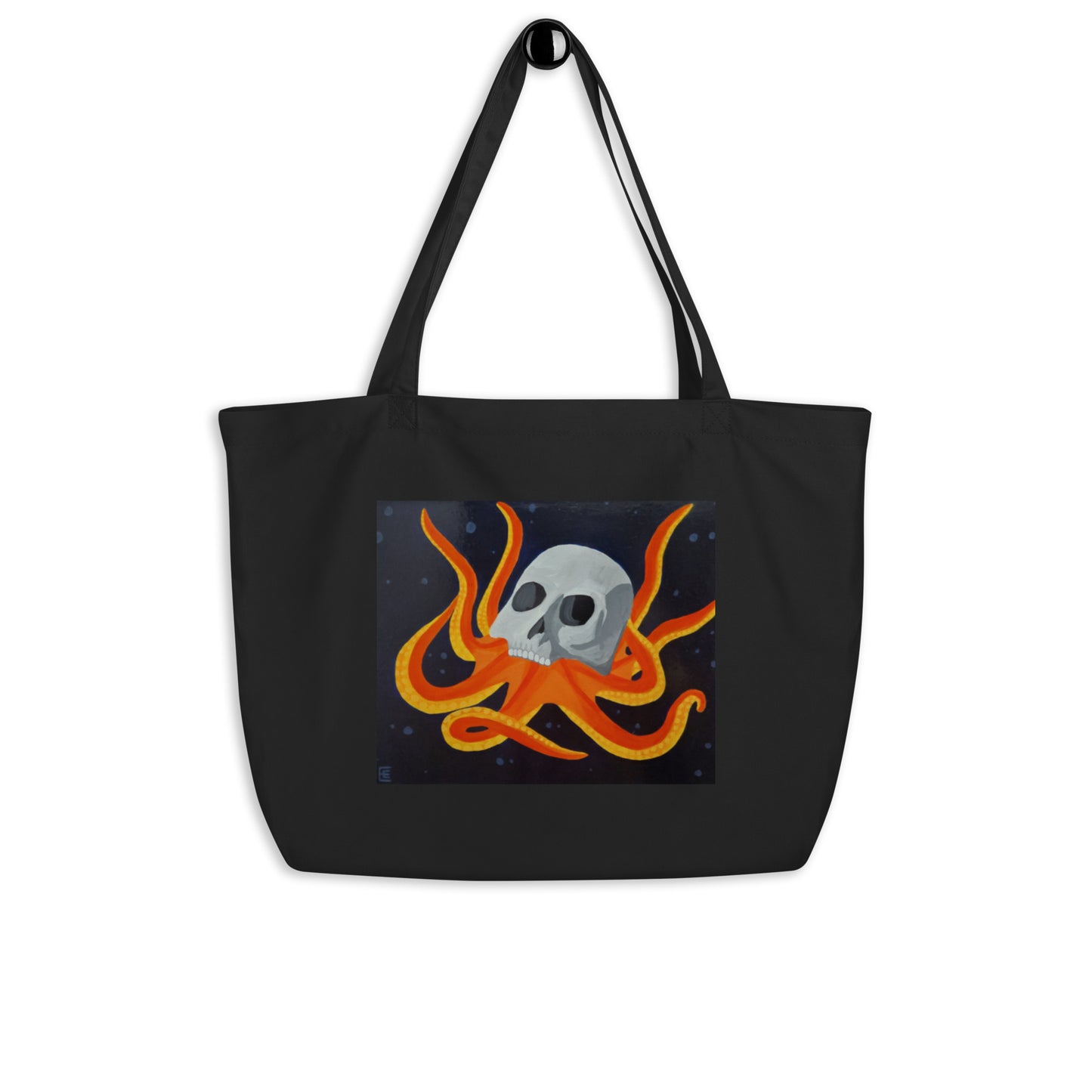 Deep Ocean Large organic tote bag