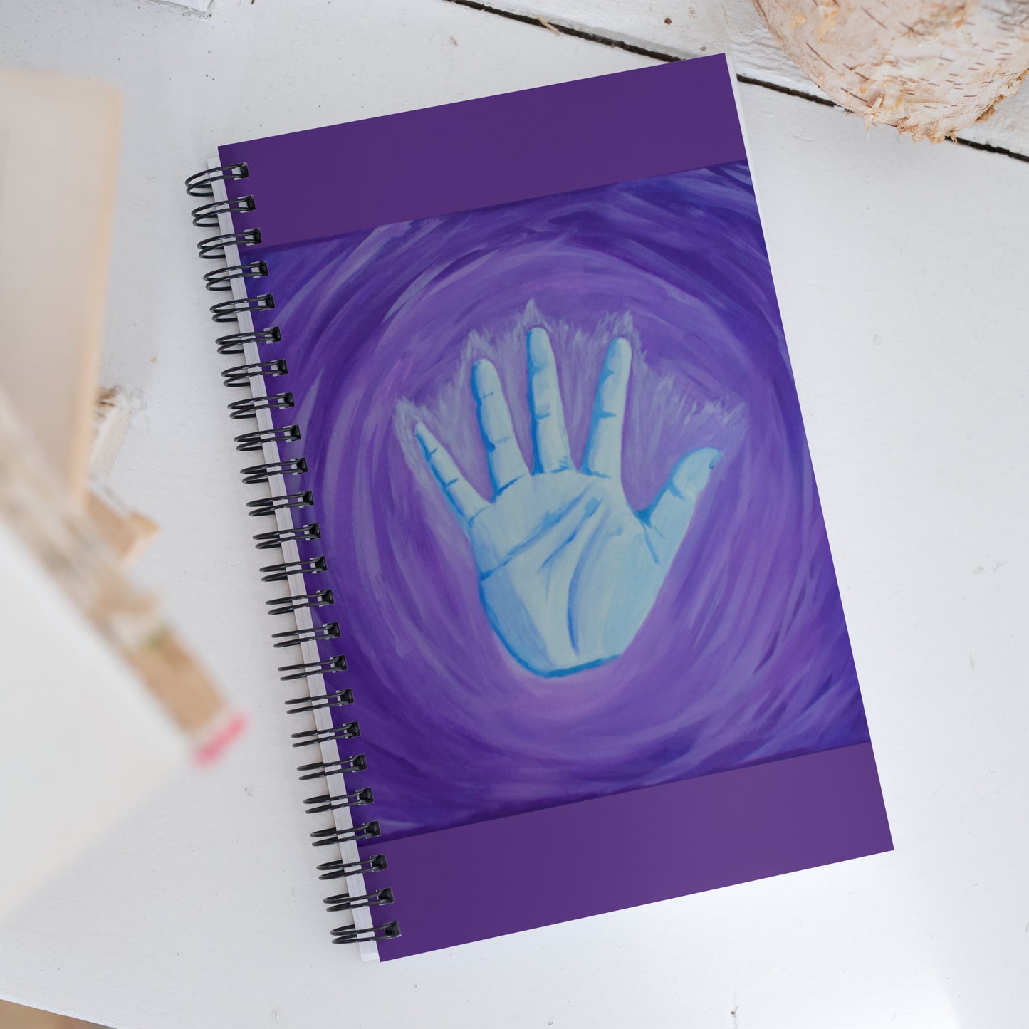 Artist Palm Spiral notebook