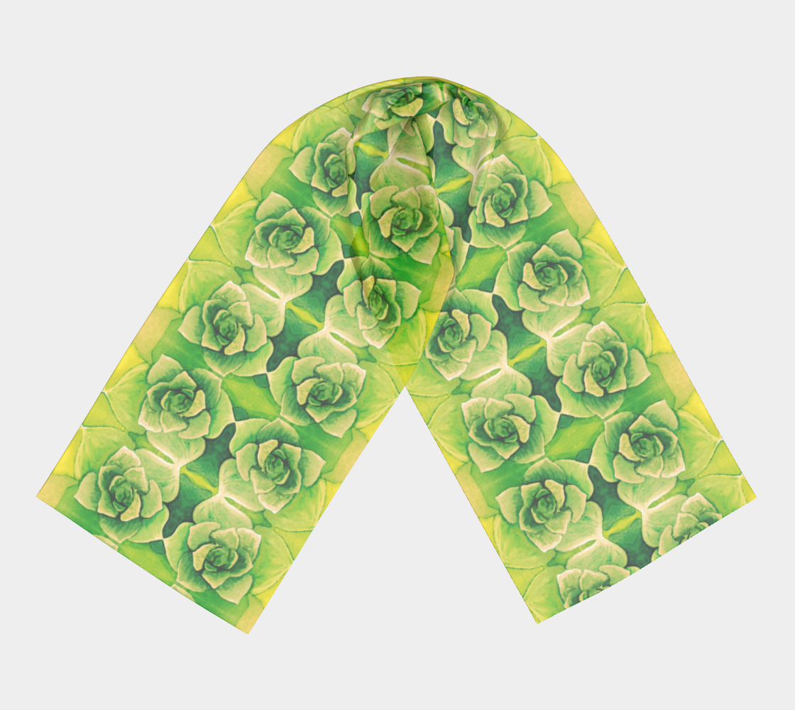 Succulent Clover Scarf